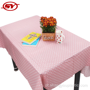 Party Impresso Peva Toalha de Tablecloth com Flanela Preto